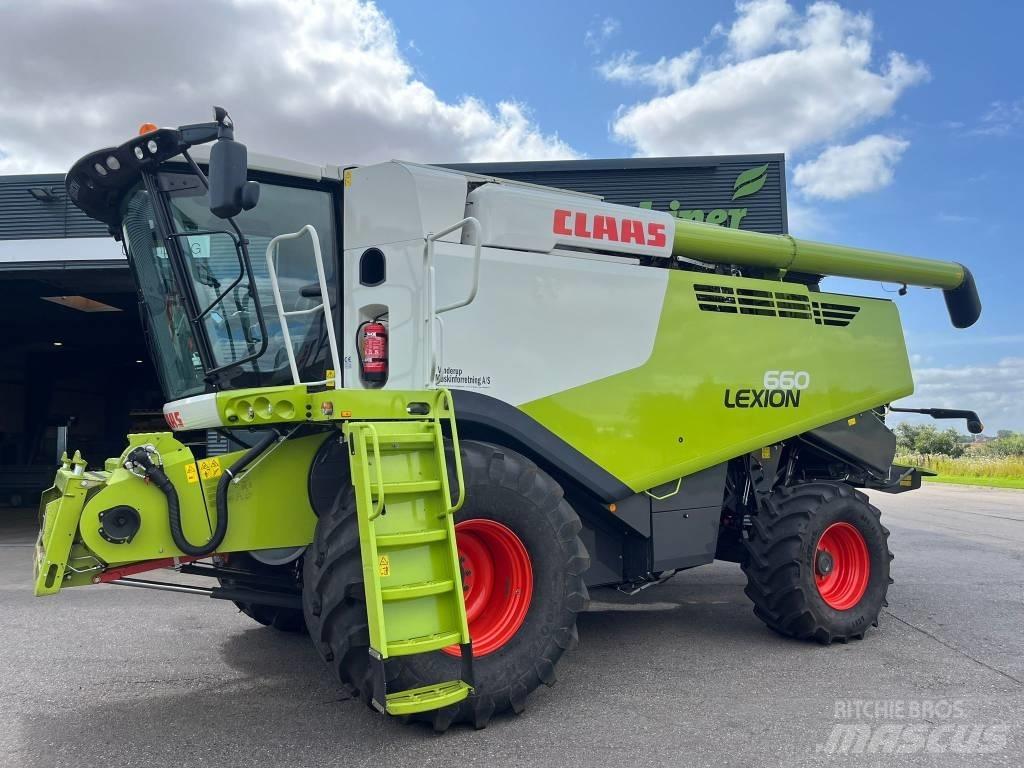 CLAAS Lexion 660 Biçerdöverler