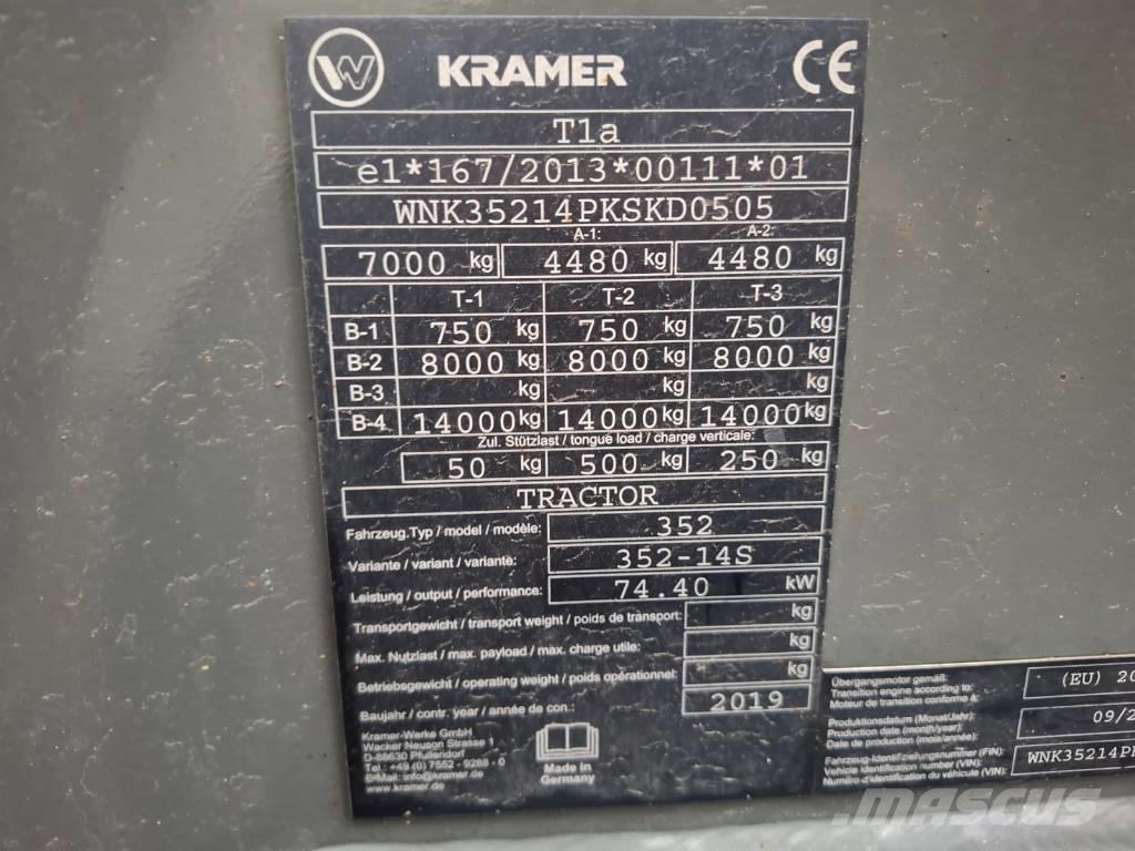 Kramer 8115 Tekerlekli yükleyiciler