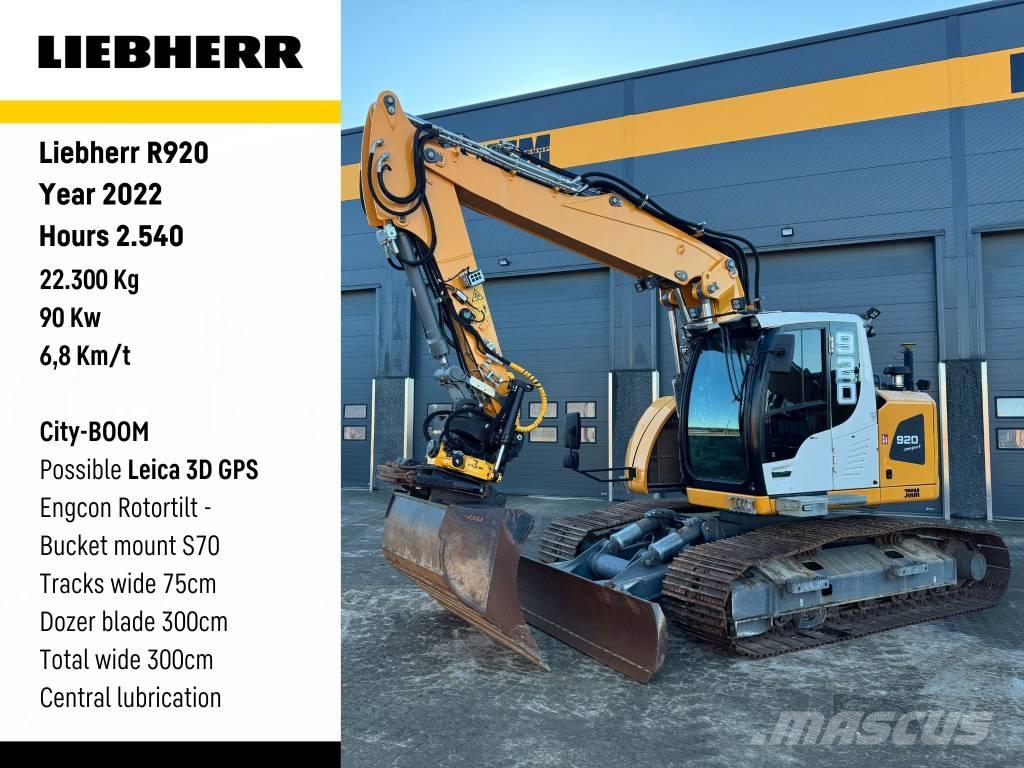 Liebherr R 920 Paletli ekskavatörler