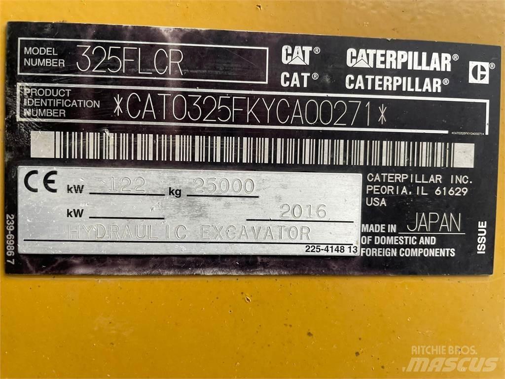 CAT 325 F LCR Paletli ekskavatörler