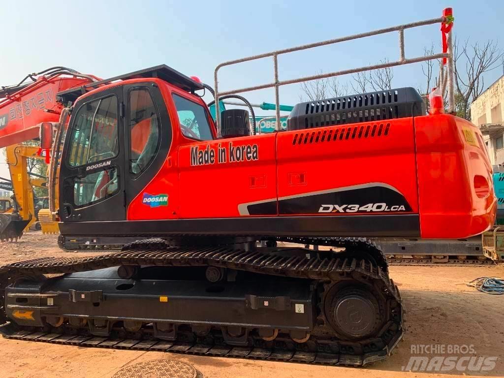 Doosan DX 340 LCA Paletli ekskavatörler
