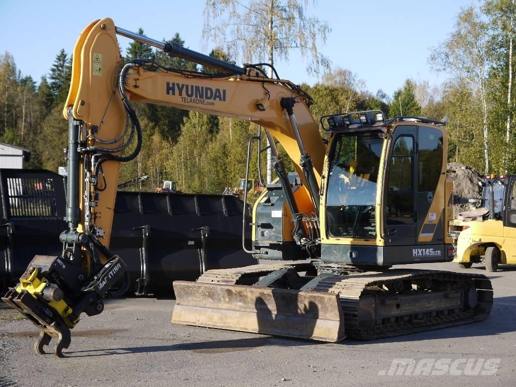 Hyundai HX 145 LCRD Paletli ekskavatörler