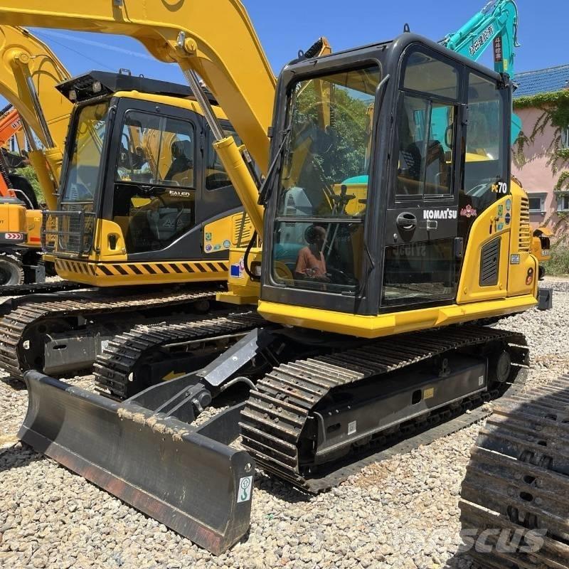 Komatsu PC 70 Paletli ekskavatörler