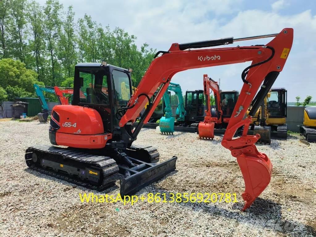 Kubota U 55-4 Mini ekskavatörler, 7 tona dek