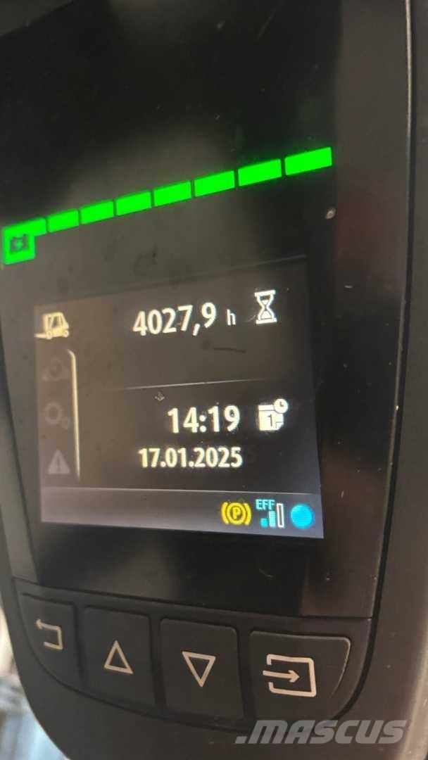 Linde E25 Elektrikli forkliftler