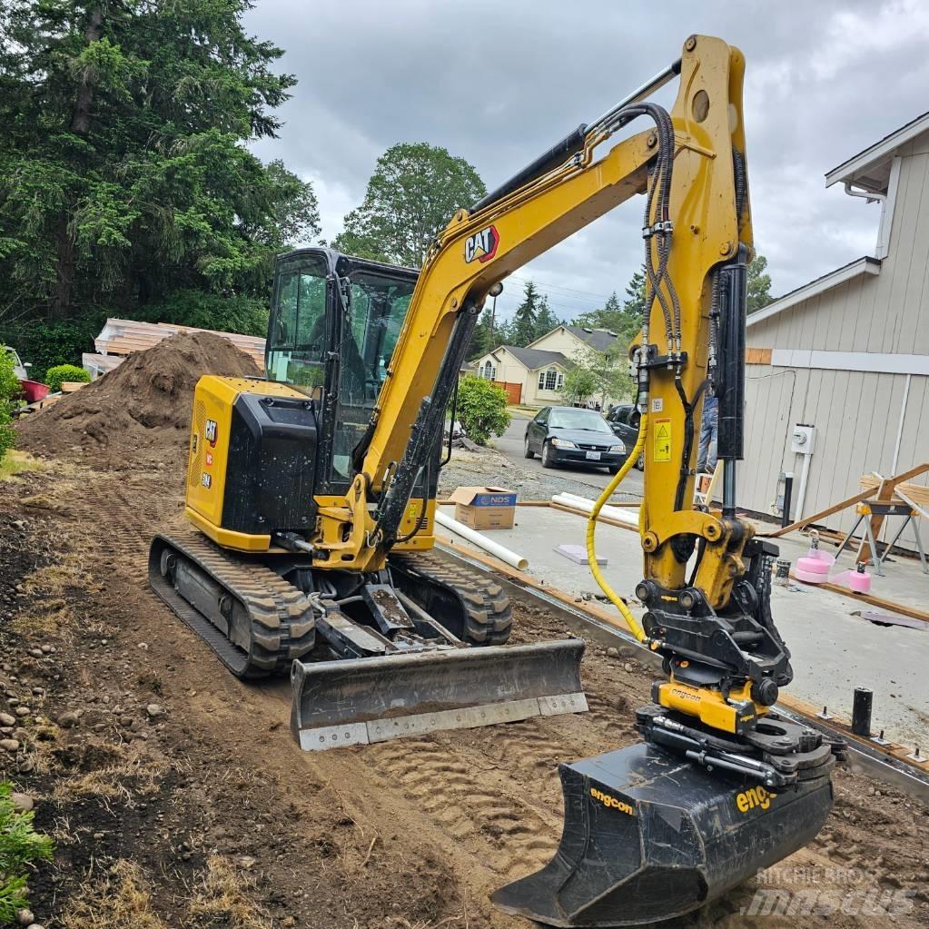 CAT 304 Mini ekskavatörler, 7 tona dek