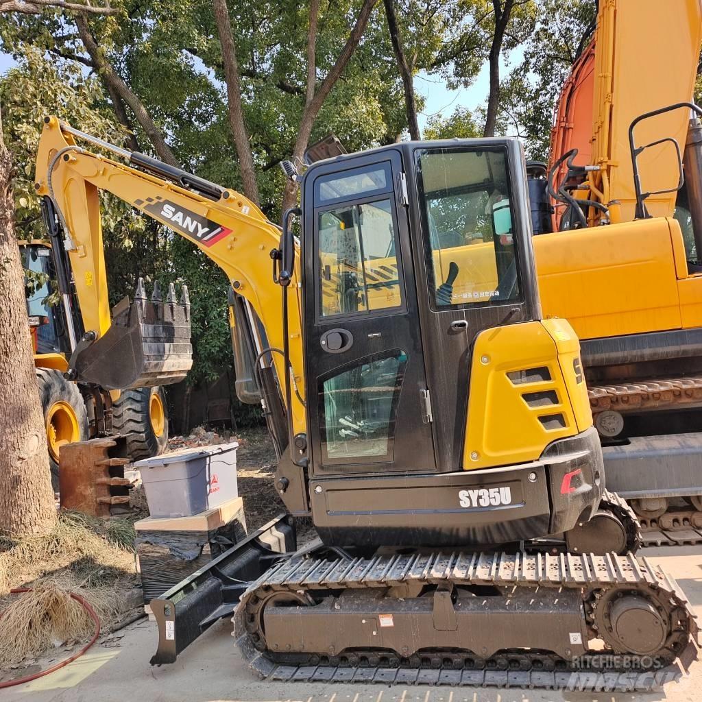 Sany SY 35 U Mini ekskavatörler, 7 tona dek