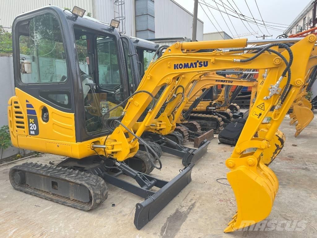 Komatsu PC 20 MR Mini ekskavatörler, 7 tona dek