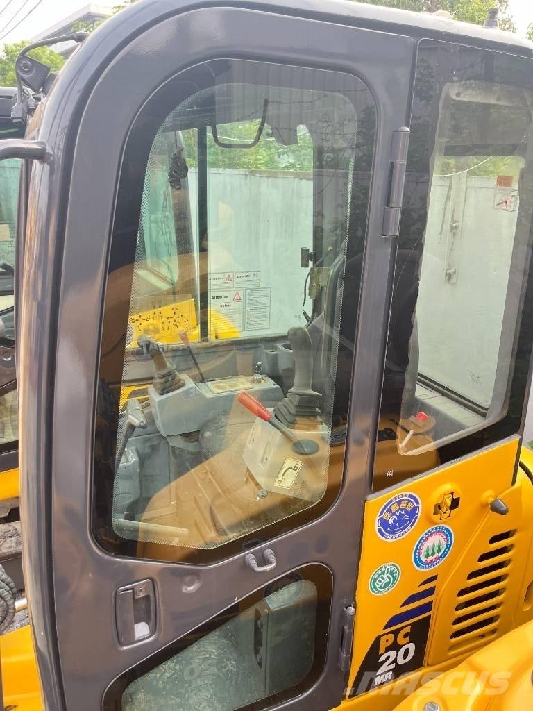 Komatsu PC 20 MR Mini ekskavatörler, 7 tona dek