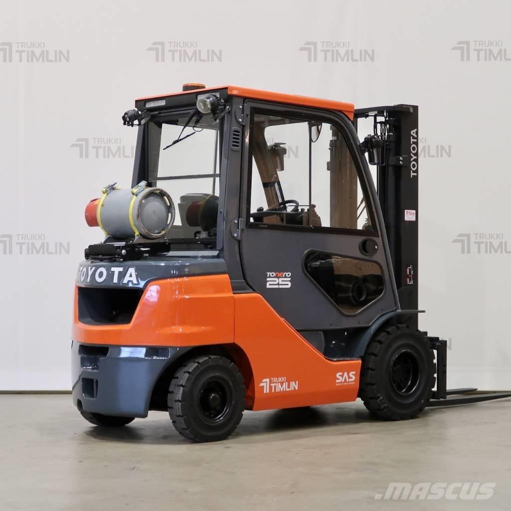 Toyota 02-8FGF25 LPG'li forkliftler