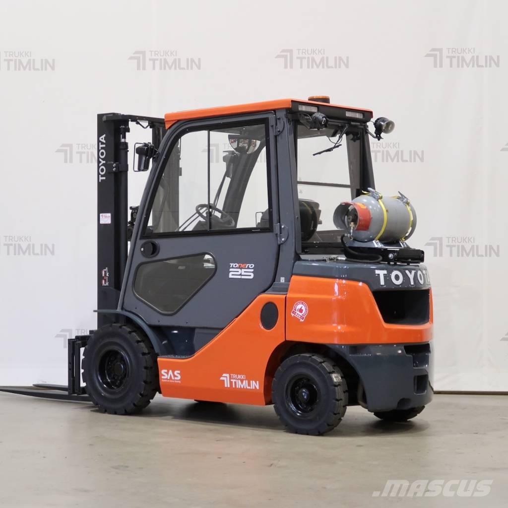 Toyota 02-8FGF25 LPG'li forkliftler