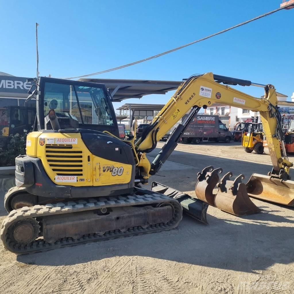 Yanmar Vio 80-1A Midi ekskavatörler 7 - 12 t