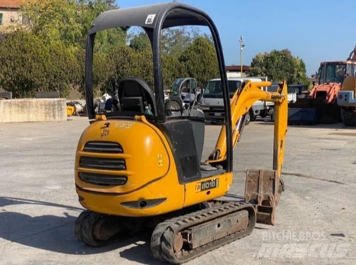 JCB 8018 Mini ekskavatörler, 7 tona dek