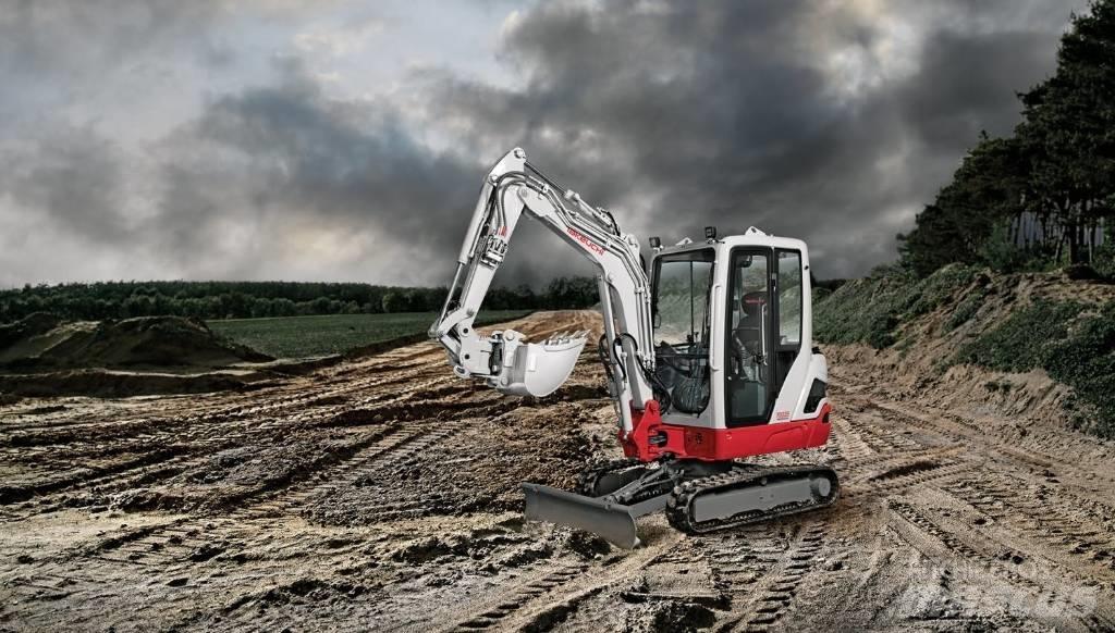 Takeuchi TB225 Mini ekskavatörler, 7 tona dek