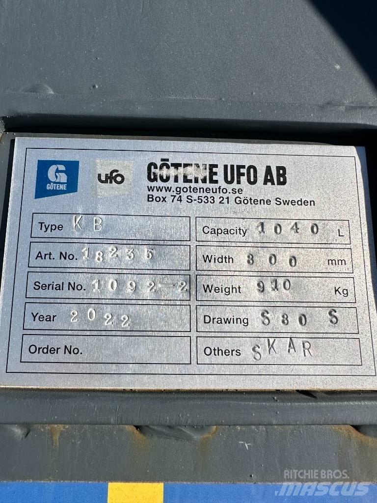 UFO KB-S80 Paletli ekskavatörler
