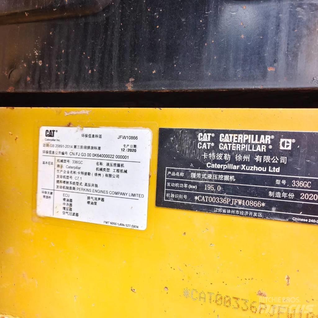 CAT 336GC Paletli ekskavatörler