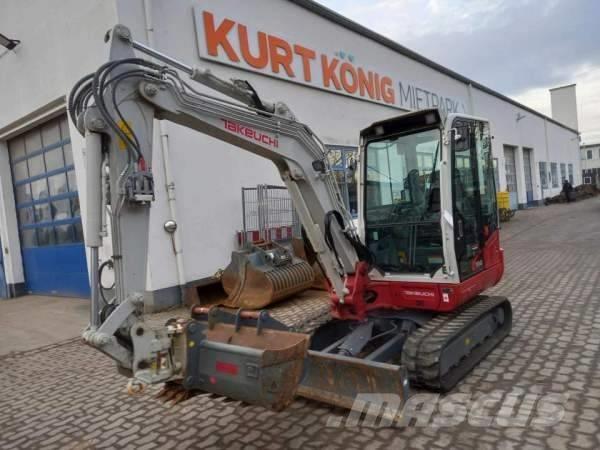Takeuchi TB 240 DPF Mini ekskavatörler, 7 tona dek