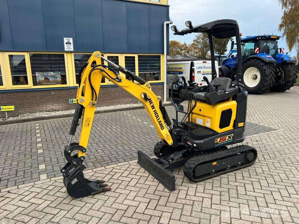 New Holland E 15 X Mini ekskavatörler, 7 tona dek