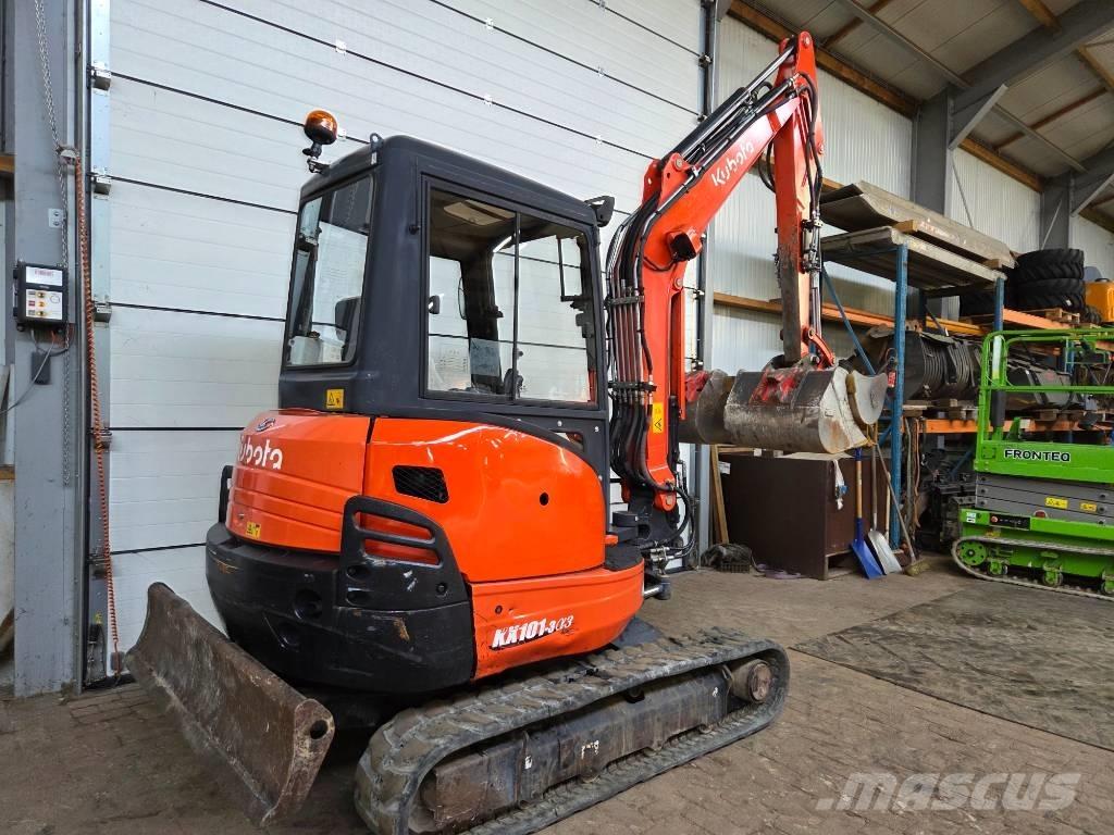 Kubota KX 101-3 A Mini ekskavatörler, 7 tona dek