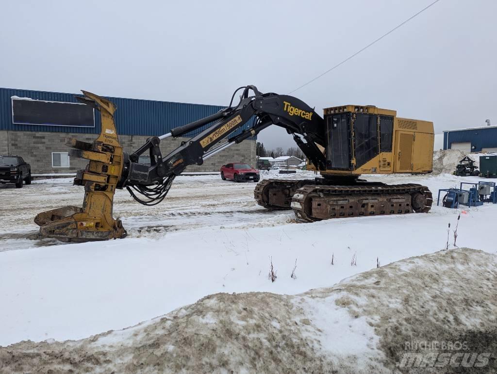 Tigercat X870D Ağaç kesici istifleyiciler