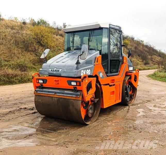 Hamm DV 90 Çift tamburlu silindirler