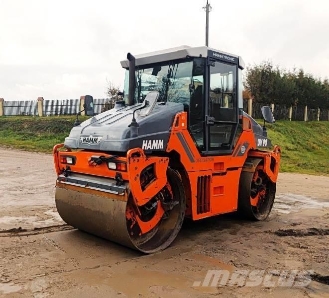 Hamm DV 90 Çift tamburlu silindirler