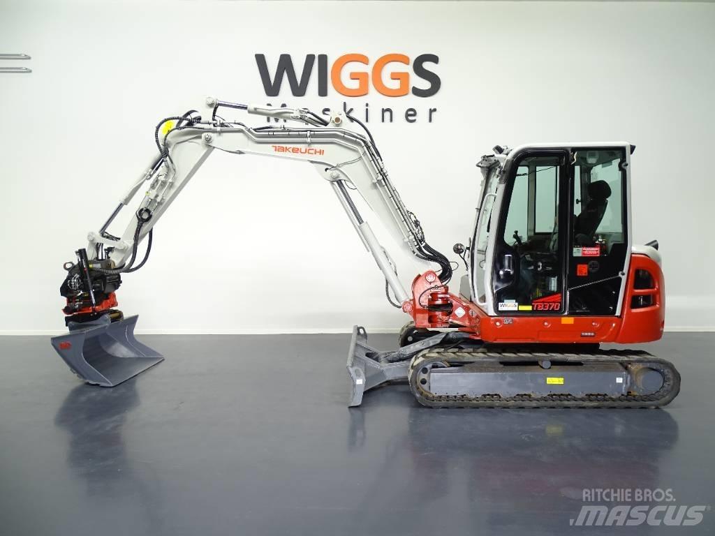 Kubota TB370 Mini ekskavatörler, 7 tona dek