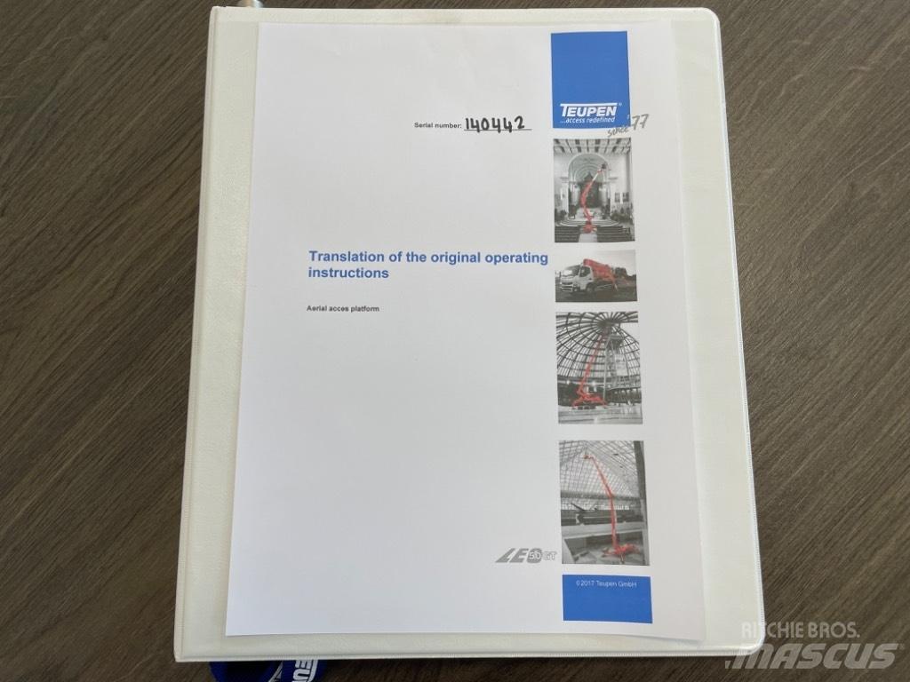 Teupen Leo 50 GT Körüklü personel platformları