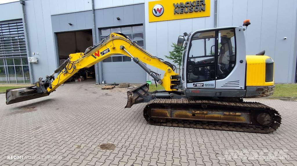 Wacker Neuson ET 145 Paletli ekskavatörler