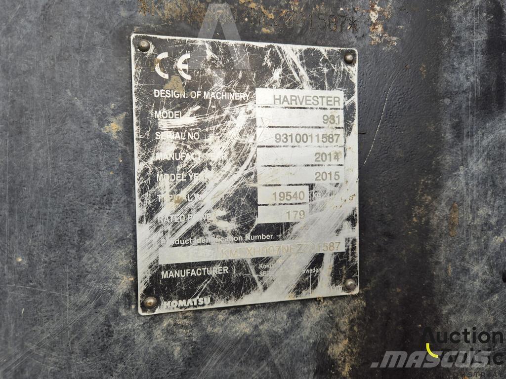 Komatsu 931.1 Biçerdöverler