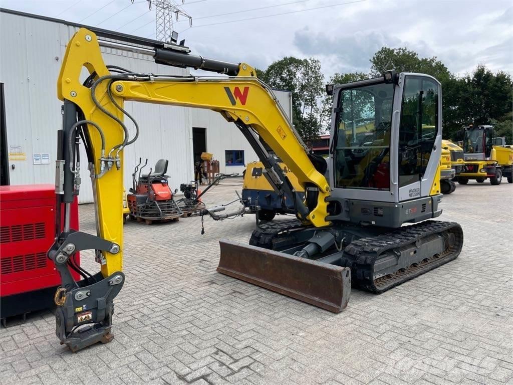 Wacker Neuson ET58 Paletli ekskavatörler