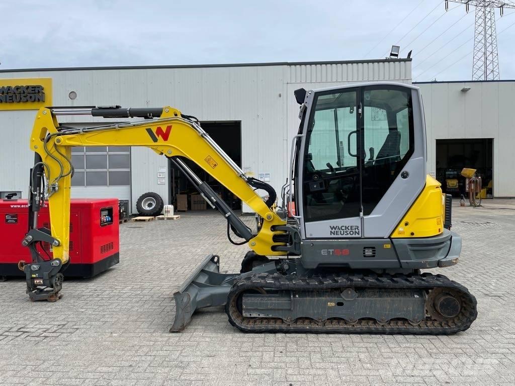 Wacker Neuson ET58 Paletli ekskavatörler