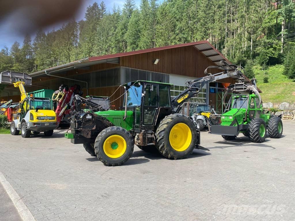 John Deere 6400 Orman traktörleri