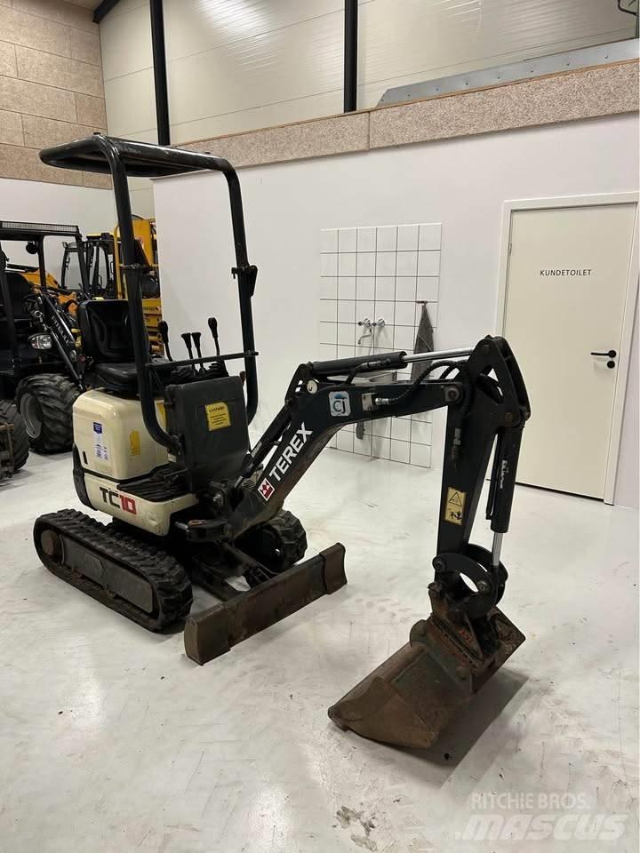 Terex TC 10 Mini ekskavatörler, 7 tona dek