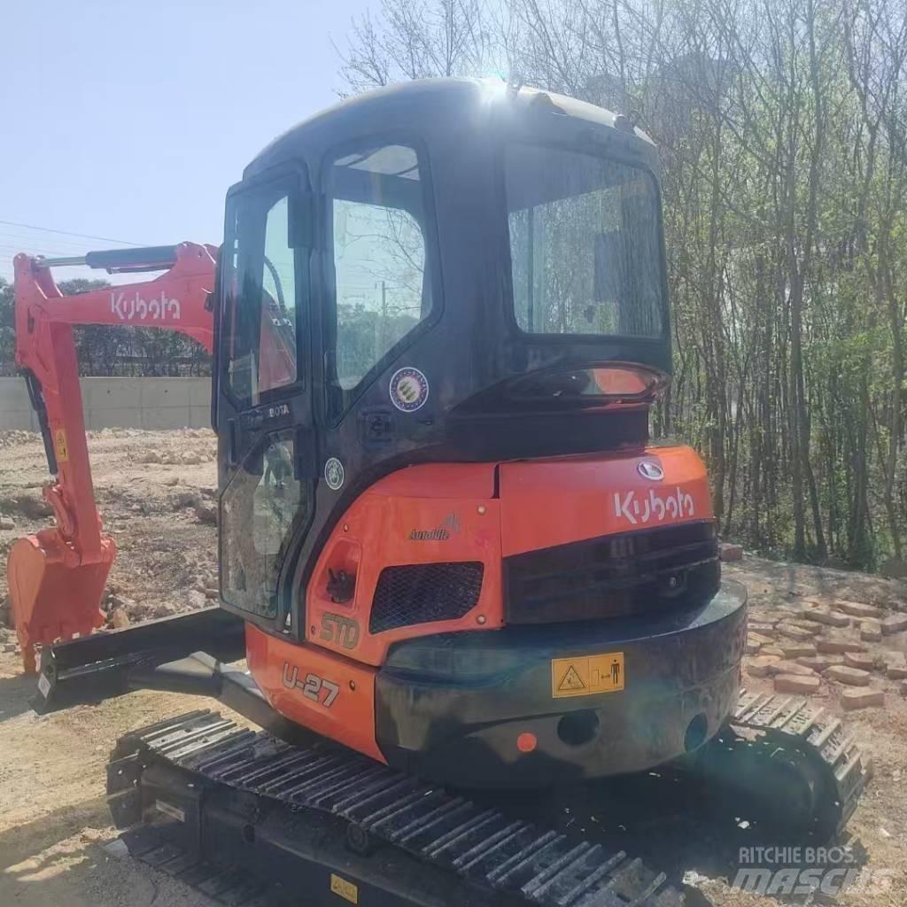 Kubota U 27 Mini ekskavatörler, 7 tona dek