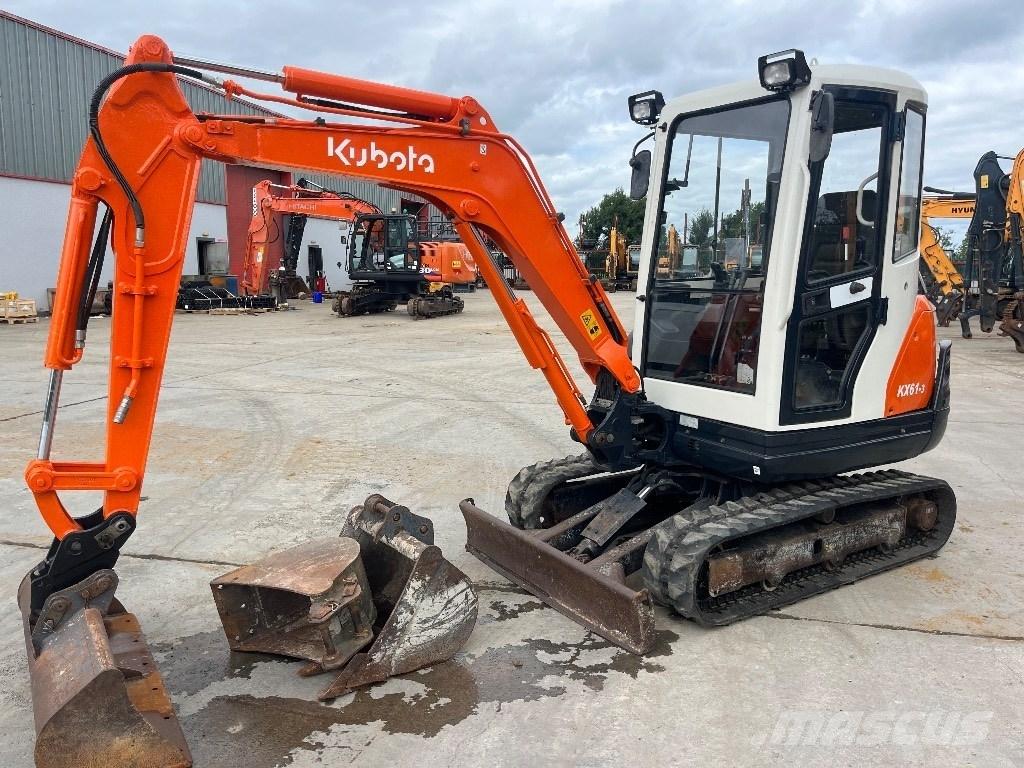 Kubota KX 61-3 Mini ekskavatörler, 7 tona dek