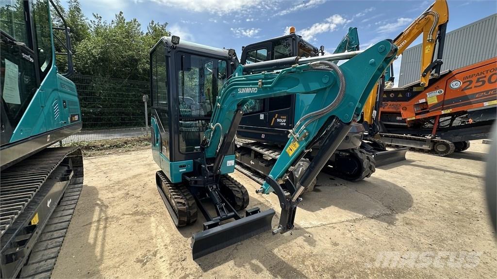 Sunward SWE 17 F Mini ekskavatörler, 7 tona dek