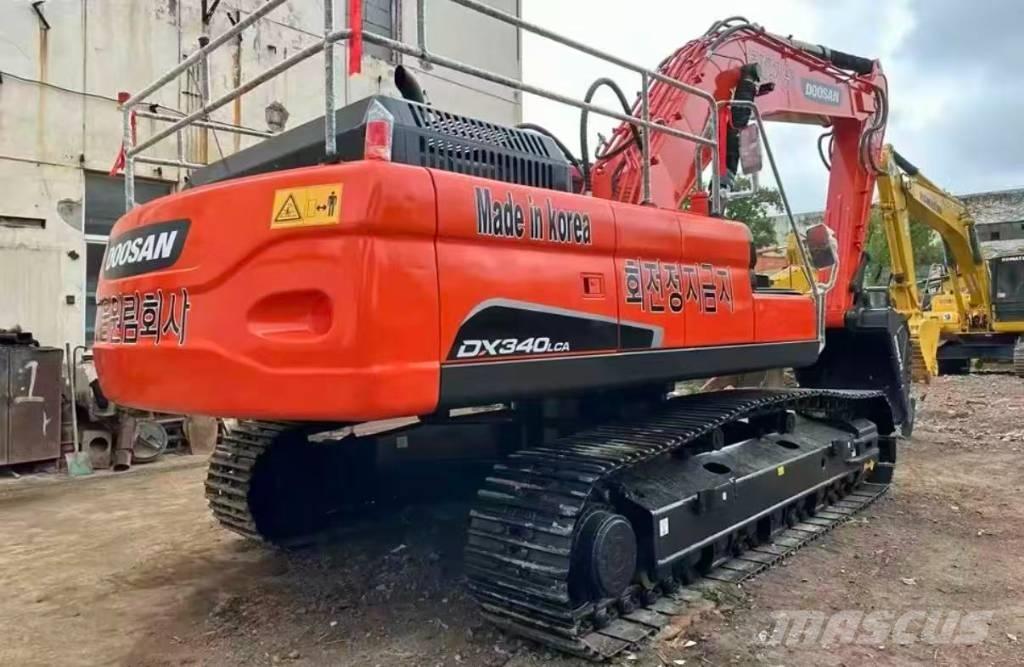 Doosan DX 340 Paletli ekskavatörler