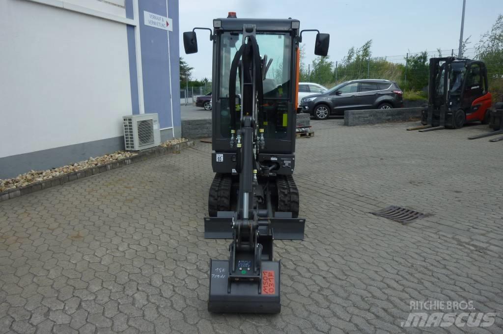 Volvo EC 18 E Mini ekskavatörler, 7 tona dek