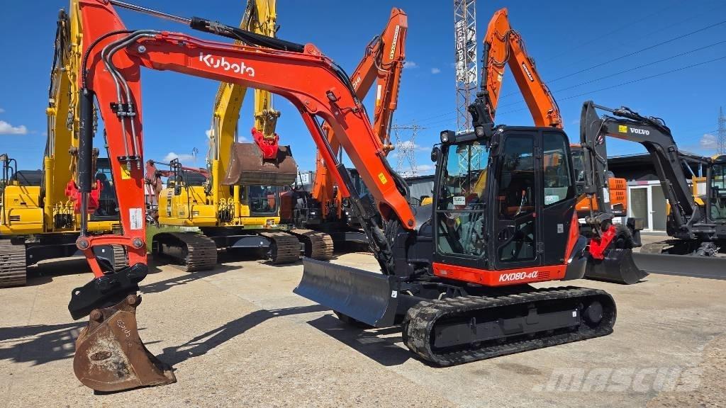 Kubota KX 080-4 Midi ekskavatörler 7 - 12 t