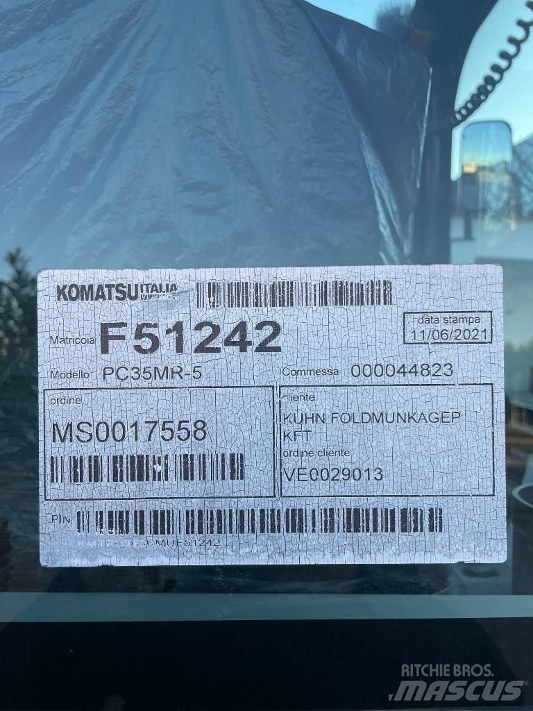 Komatsu F51242 Mini ekskavatörler, 7 tona dek