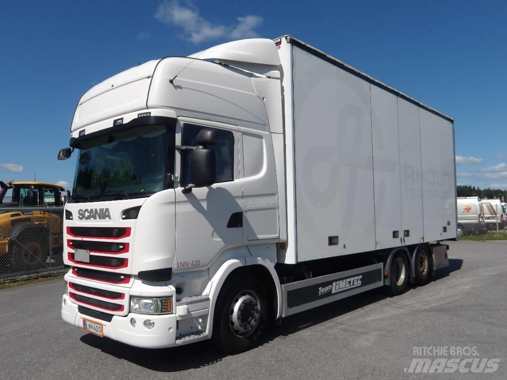 Scania R490 6x2 Kapali kasa kamyonlar