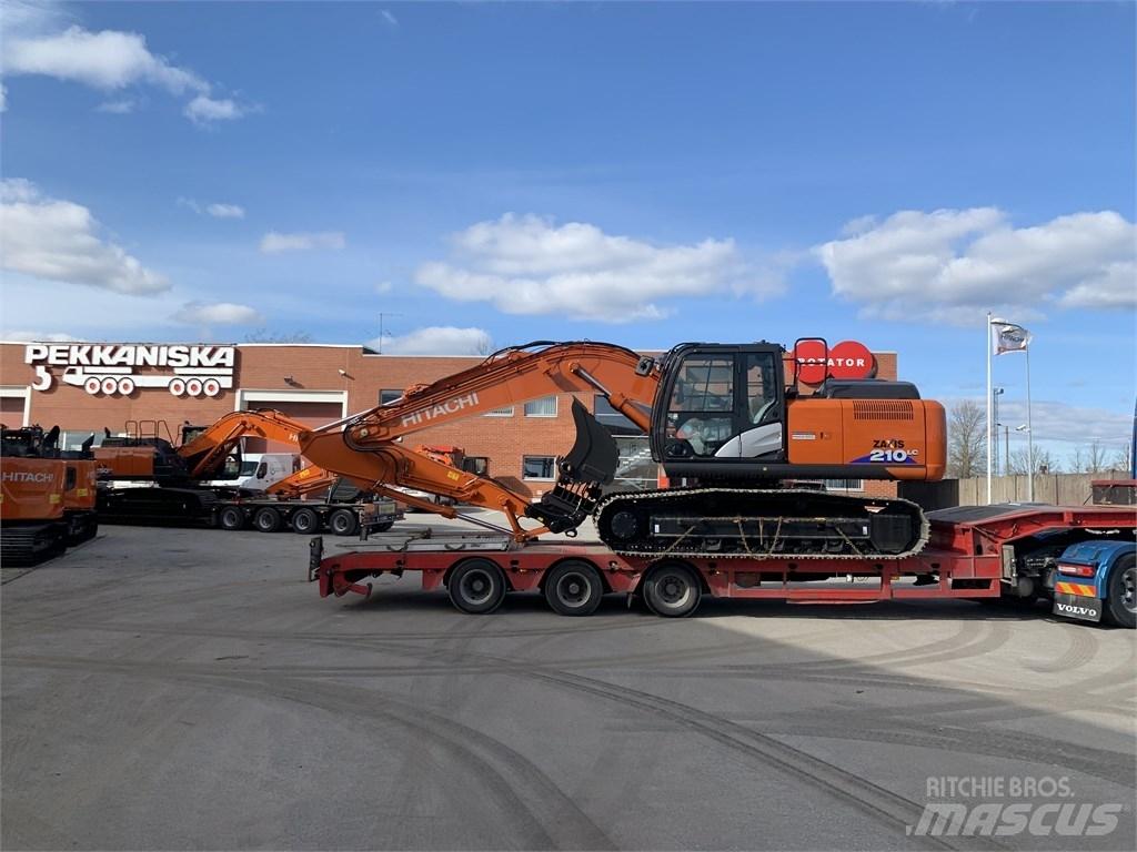 Hitachi ZX 210 LC-6 Paletli ekskavatörler