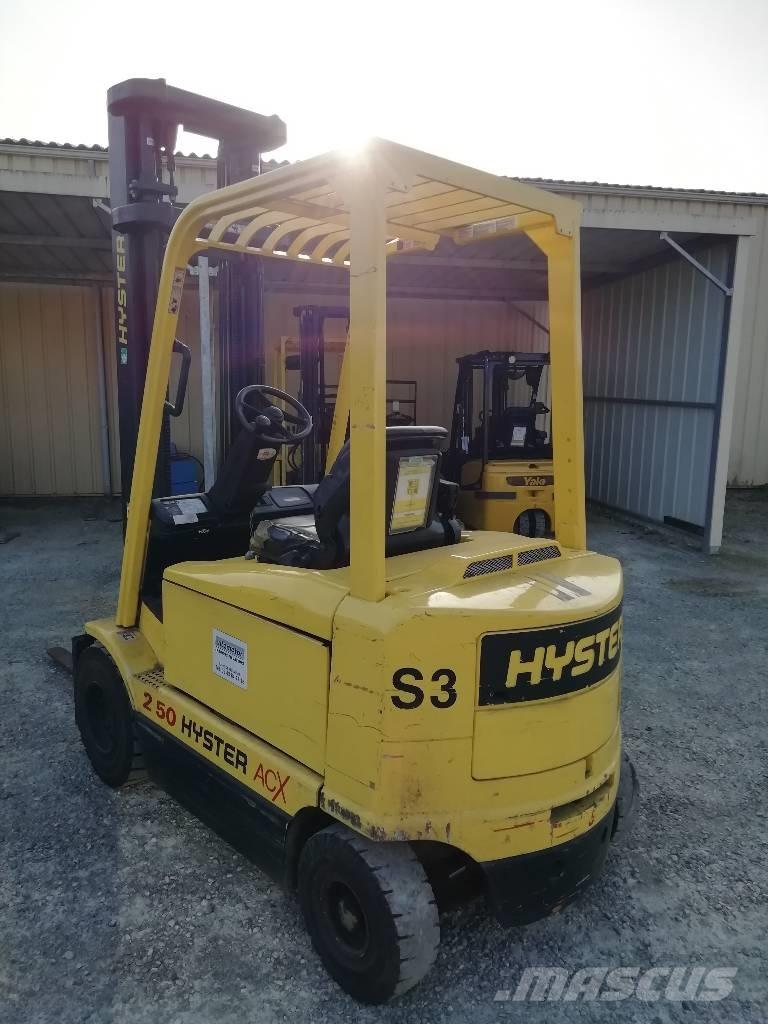 Hyster J 2.50 XM Elektrikli forkliftler