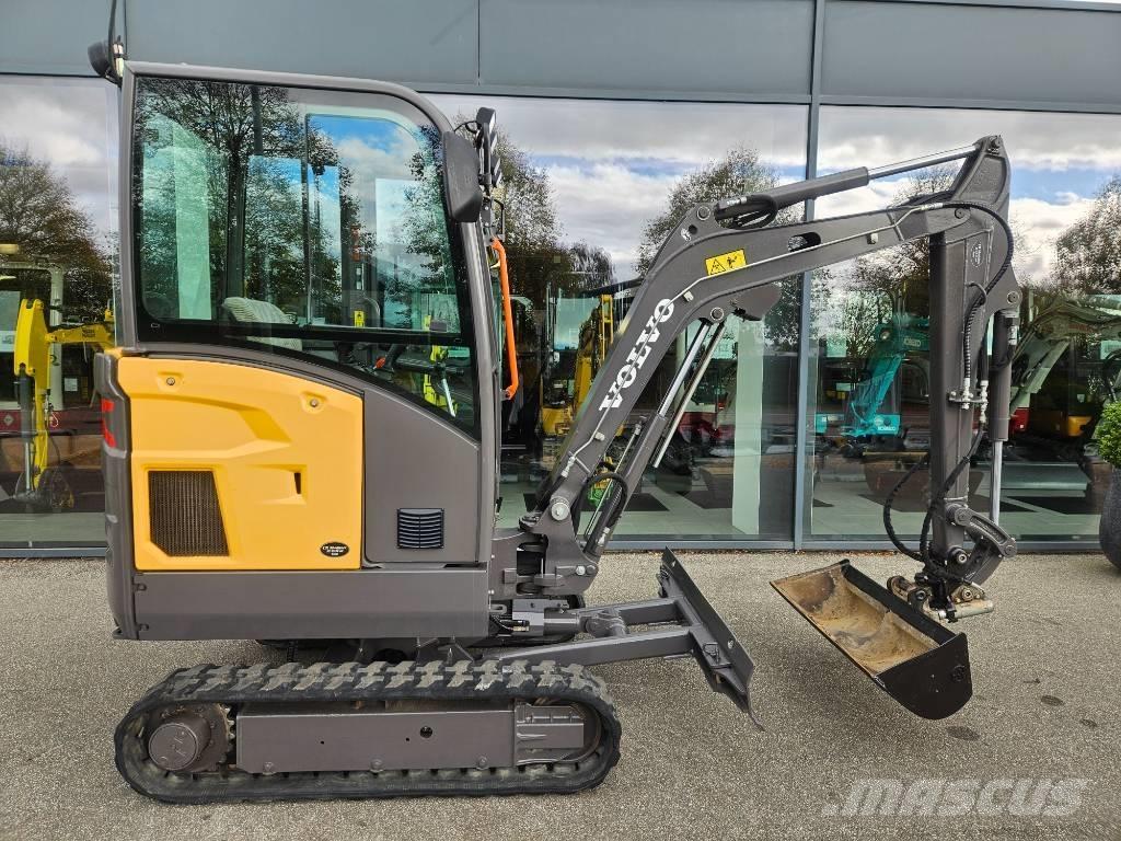 Volvo EC 20 E Mini ekskavatörler, 7 tona dek
