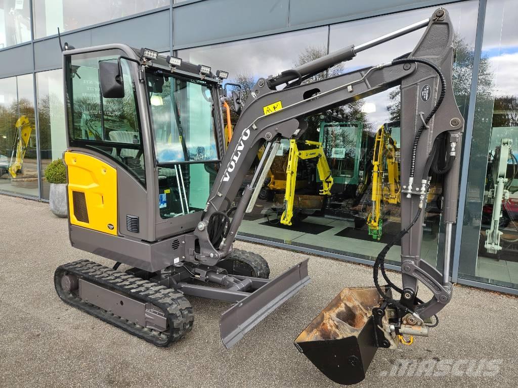 Volvo EC 20 E Mini ekskavatörler, 7 tona dek