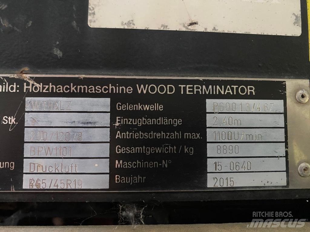 Mus-Max WT 8 XLZ Ağaç öğütücüler