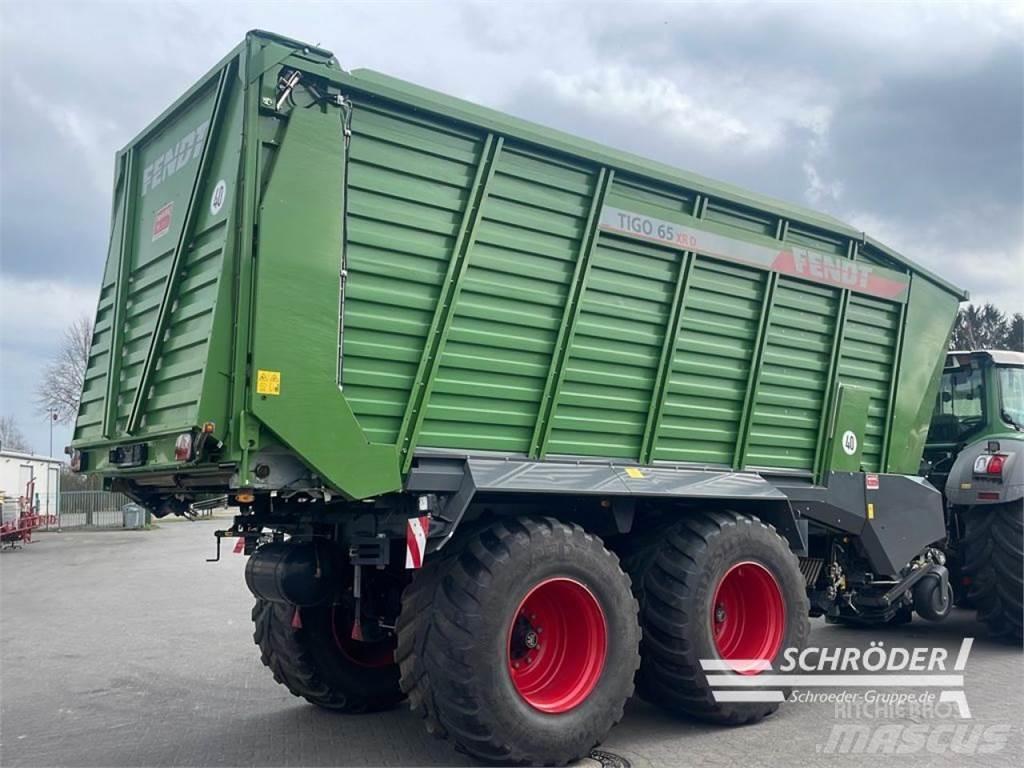 Fendt TIGO 65 XR Kendi yükler römorklar