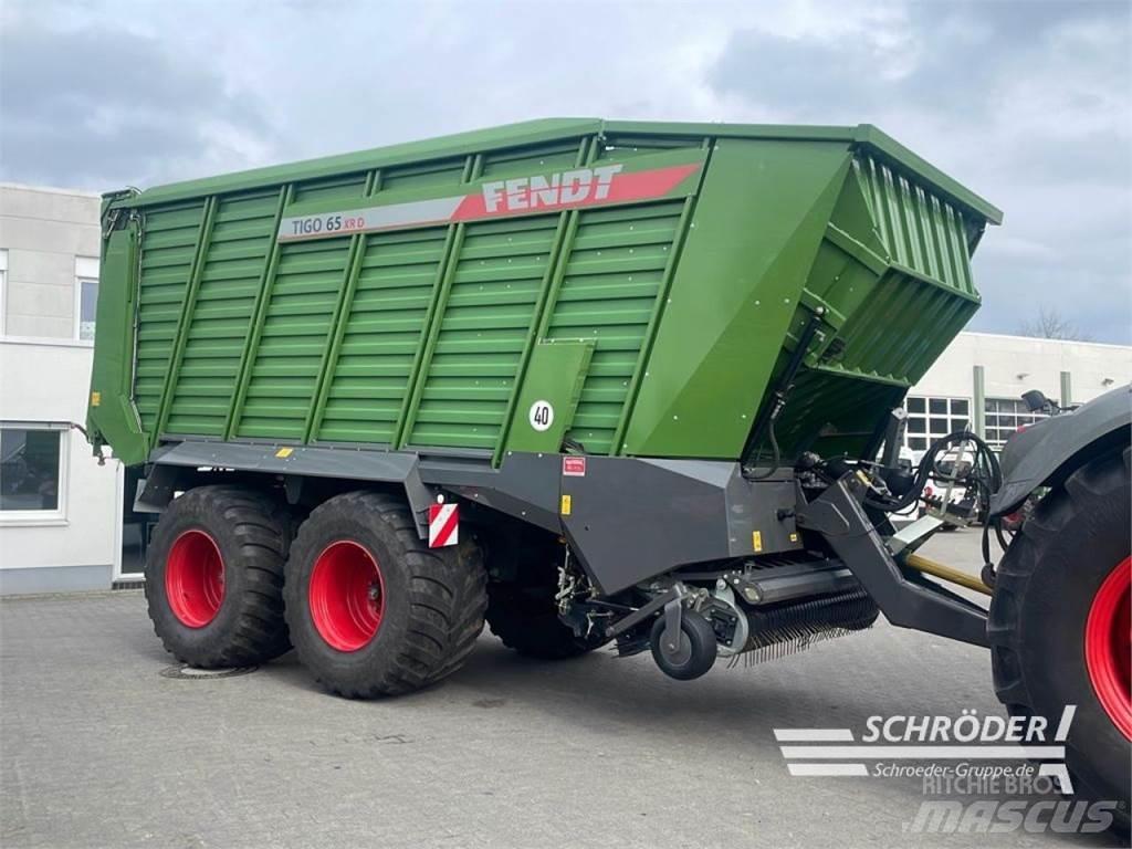 Fendt TIGO 65 XR Kendi yükler römorklar