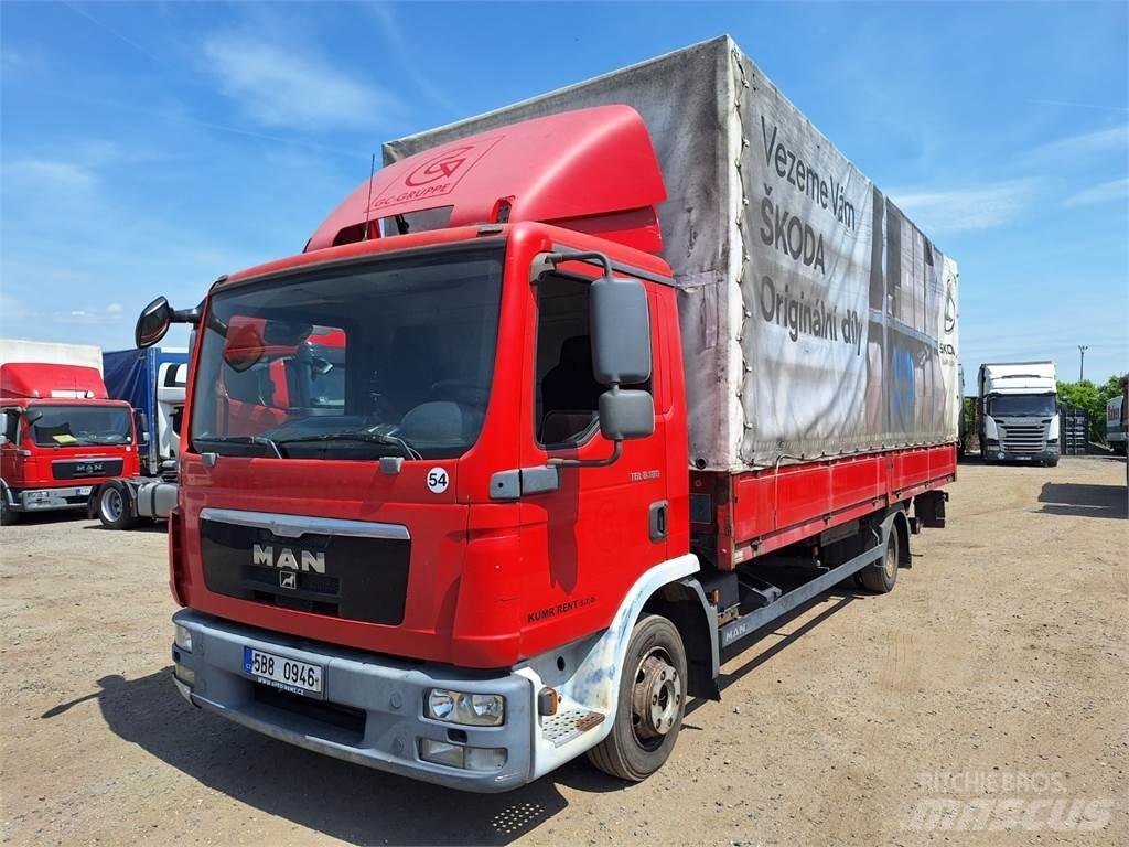 MAN TGL 8.180 Flatbed kamyonlar